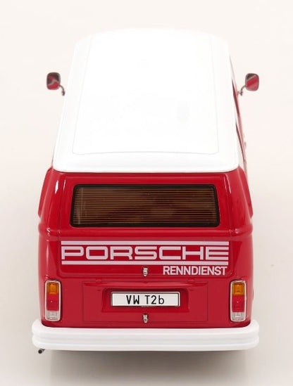 [ Pre-order ] KKDC181364F KK scale 1:18 Volkswagen VW Bus T2b 1972 Porsche Racing Service Fuchs-Rims