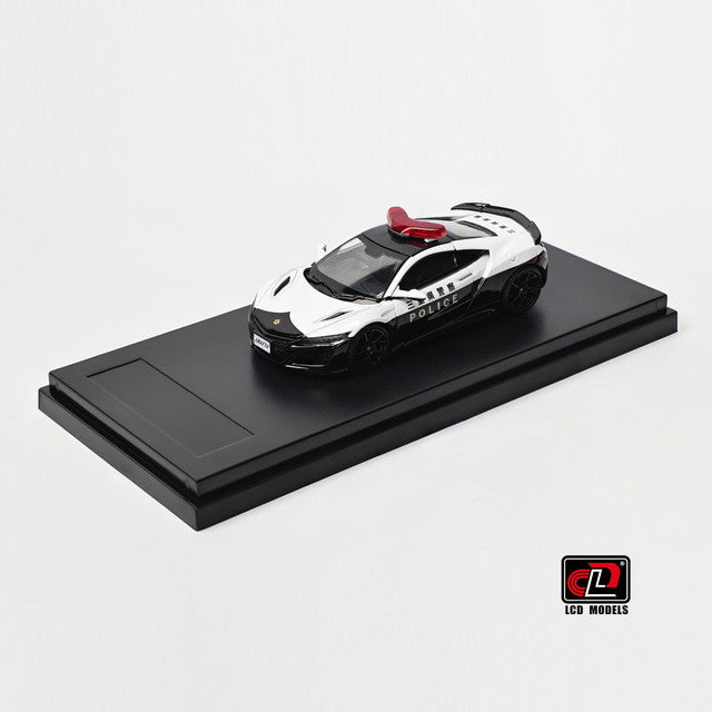 [ Pre-order ] LM64001-BW LCD 1:64 Honda NSX Police Car, Mie Prefectural Police