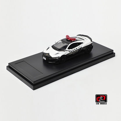 [ Pre-order ] LM64001-BW LCD 1:64 Honda NSX Police Car, Mie Prefectural Police