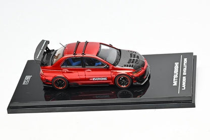 [ Pre-order ] IHCM 1:64 Mitsubishi Lancer Evo IX (Malaysia Exclusive) Metallic Red