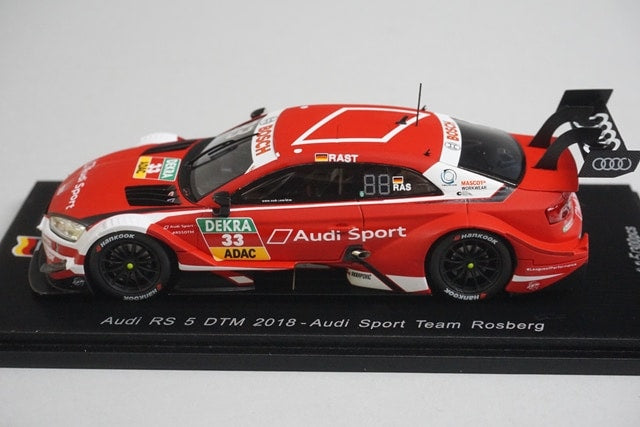 1:43 Spark SG431 Audi RS5 DTM Sport Team Rosberg 2018 #33