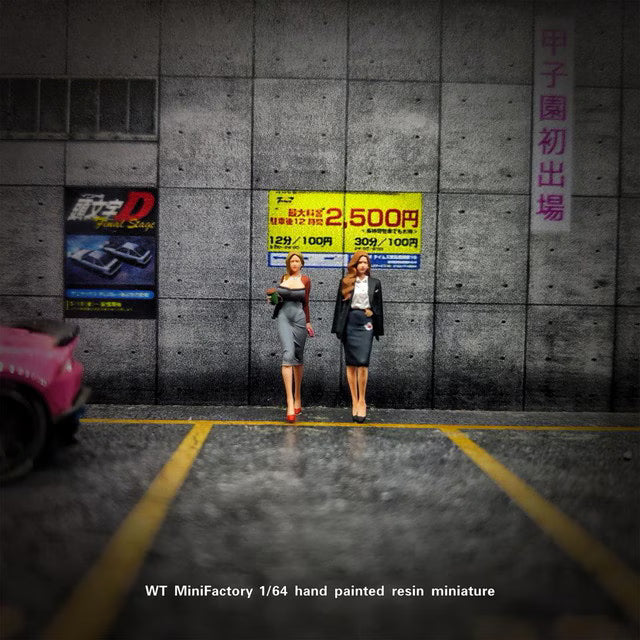 [ Pre-order ] WT2025112518 WT Minifactory 1:64 Female CEO Duo Figures: Female Secretary and Office Lady, Female President