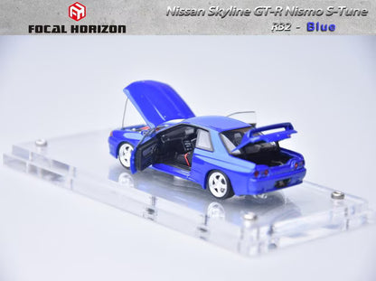 [ Pre-order ] Focal Horizon FH 1:64 R32 S-Tune Bayside Blue Fully Openable