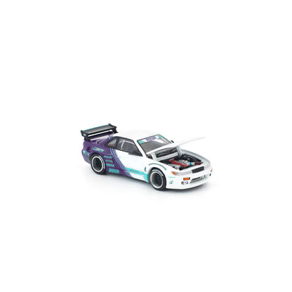 [ Pre-order ] PR640455 POP RACE 1:64 PANDEM S13 White/Purple