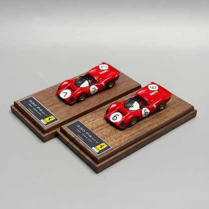 [ Pre-order ] DMH 1:64 330P4 Roadster (1967 race) Red #7