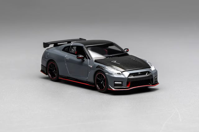 [ Pre-order ] M63521 MOTORHELIX 1:64 Nissan GT-R NISMO (R35) Special Edition 2022 NISMO Stealth Gray