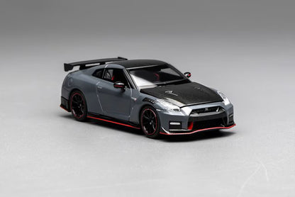 [ Pre-order ] M63521 MOTORHELIX 1:64 Nissan GT-R NISMO (R35) Special Edition 2022 NISMO Stealth Gray