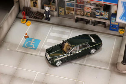 [ Pre-order ] SW Street Weapon 1:64 Rolls-Royce Phantom VII Peninsula Hotel Custom Green