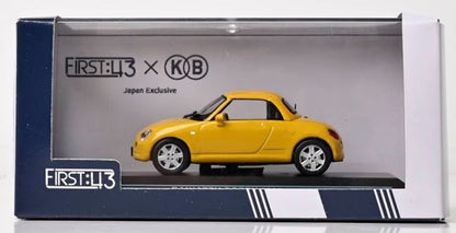 [ Pre-order ] F43-172 First43 1:43 Daihatsu Copen 2003 Yellow