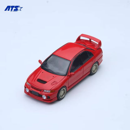 [ Pre-order ] ATS881003 ATS 1:64 Mitsubishi Lancer Evolution IV Red (Opening and Closing Hood)