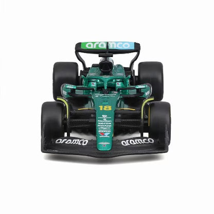 [ Pre-order ] BUR38250S Bburago 1:43 Aston Martin Aramco F1 Team AMR25 2025 Australian GP #18 L. Stroll Window Box