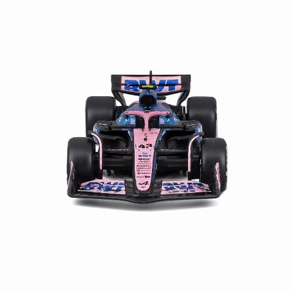 [ Pre-order ] BUR38257C Bburago 1:43 BWT Alpine A525 2025 Monaco GP #43 F. Colapinto Window Box