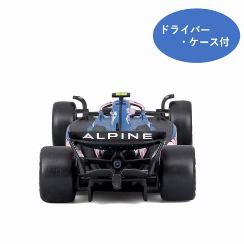 [ Pre-order ] BUR38258C Bburago 1:43 BWT Alpine A525 2025 Monaco GP #43 F. Colapinto Driver / Case Included