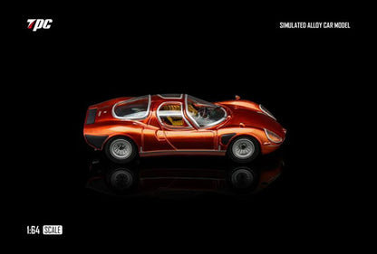 [ Pre-order ] TPC 1:64 Alfa Romeo Tipo 33 Stradale Metallic Orange