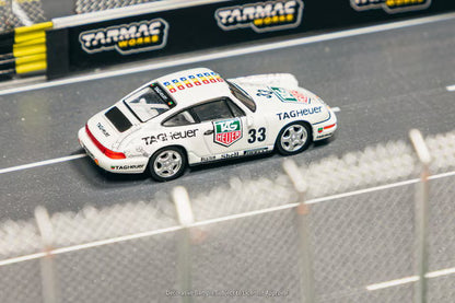 [ Pre-order ] T64S-017-93PSM33 Tarmac Works 1:64 Porsche 911 Carrera 2 Porsche Supercup Monaco 1993 Winner