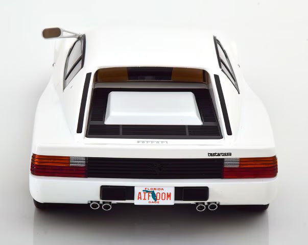 [ Pre-order ] KKDC180502 KK scale 1:18 Ferrari Testarossa Monospecchio 1984 US-Version white