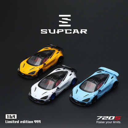 [ Pre-order ] SC64047 SUPCAR SC 1:64 McLaren 720S Silica White