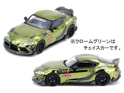 [ Pre-order ] IN64-A90DP-MATGR INNO MODELS 1:64 Toyota Supra A90 DARWIN PRO Matte Green