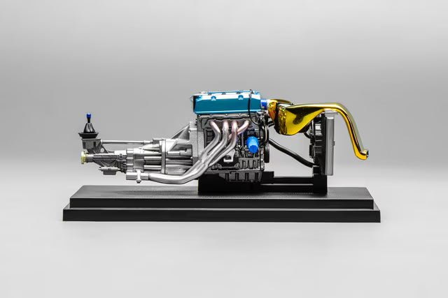 [ Pre-order ] M90125 MOTORHELIX 1:18 F22C J'S RACING 2.6L Engine
