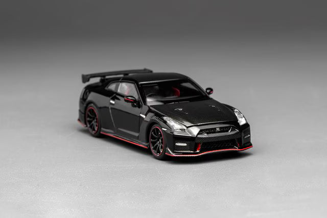 [ Pre-order ] M63524 MOTORHELIX 1:64 Nissan GT-R NISMO (R35) Special Edition 2022 Meteor Black Flake Pearl