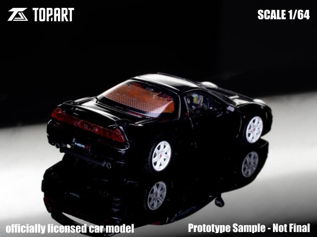 [ Pre-order ] TP0011 TopArt MODEL 1:64 Honda NSX-R (NA2) 2002-05 Metallic Black
