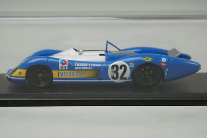 1:43 Spark S3556 Matra MS650 Le Mans 24H 1970 #32 J.Brabham / F.Cevert