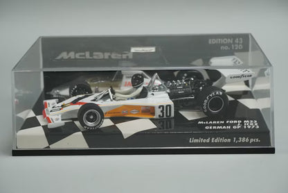 1:43 MINICHAMPS 530734331 McLaren Ford M23 German GP 1973 #30 J. Ickx model car