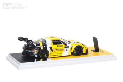 640001001 AR Box [Almost Real Model] 1:64 Porsche 992 GT3 R Yellow Suzuka 1000km 2025 #7