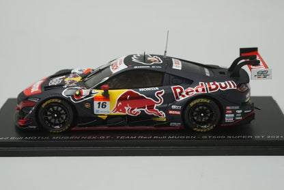 1:43 Spark SGT124 Honda Red Bull Motul Mugen NSX-GT GT500 Super GT 2021 #16
