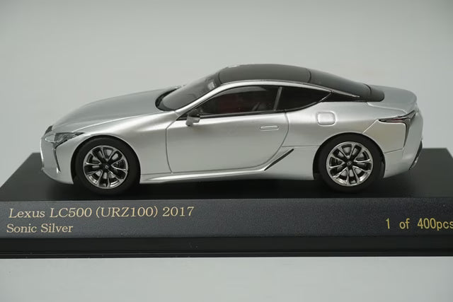 1:43 CAR-NEL CN431705 Lexus LC500 (URZ100) 2017 Sonic Silver