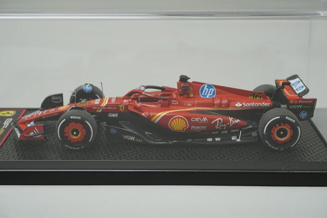 1:43 BBR BBRC307A Ferrari SF24 Monza GP Winner 2024 #16 C. Leclerc