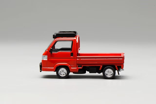 [ Pre-order ] M65616 MOTORHELIX 1:64 Honda Acty Truck Customized Edition Milano Red