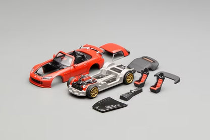 [ Pre-order ] M65117 MOTORHELIX 1:64 Honda S2000 MUGEN New Formula Red