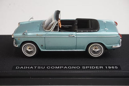 1:43 EBBRO 43715 Daihatsu Compano Spider 1965 Blue
