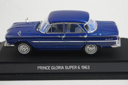1:43 EBBRO 43570 Nissan Prince Gloria Super 6 1963 Blue