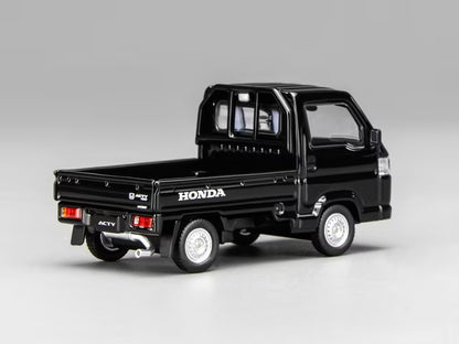 M65605 MOTORHELIX 1:64 Honda Acty Truck Customized Black Boost Gear Web Exclusive