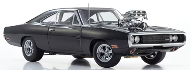 [ Pre-order ] KS08974FF KYOSHO 1:18 Dodge Charger R/T 1970 "Fast & Furious" (Black)