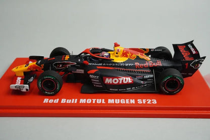 1:43 Spark 90000-XYM-330D Mugen Custom Red Bull Motul Mugen SF23 #1