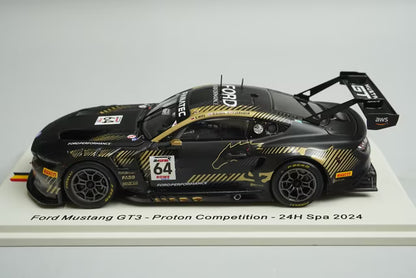 1:43 Spark SB794 Ford Mustang GT3 Proton Competition 24H Spa 2024 #64