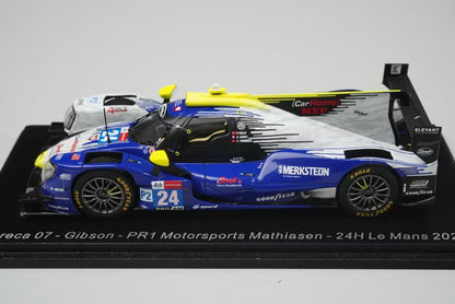 1:43 Spark S8240 Oreca 07 Gibson PR1 Motorsport Mathiasen Le Mans 24H 2021 #24