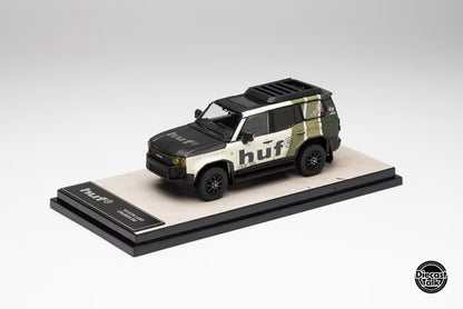 DTGHUF-001 GCD Gaincorp Products 1:64 Toyota Land Cruiser 250 Prado HUF x DiecastTalk Special Edition