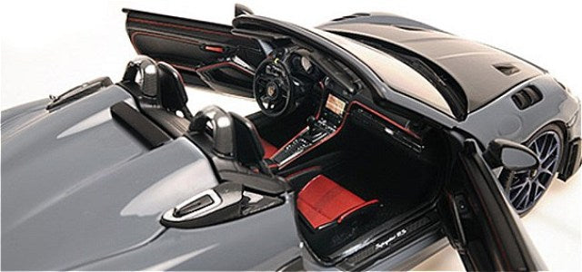 [ Pre-order ] 110063130 MINICHAMPS 1:18 Porsche Spyder RS 2024 Gray Weissach Package