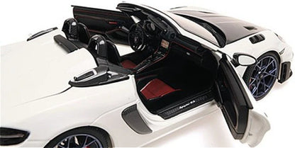 [ Pre-order ] 110063131 MINICHAMPS 1:18 Porsche Spyder RS 2024 White Weissach Package