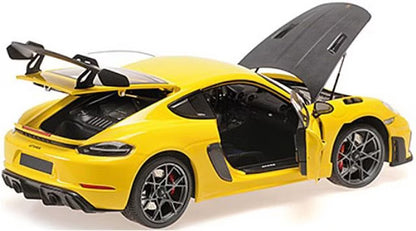 [ Pre-order ] 110062124 MINICHAMPS 1:18 Porsche Cayman GT4 RS 2024 Yellow Weissach Package