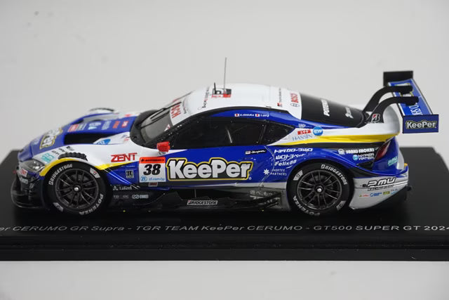 1:43 Spark SGT161 KeePer Celmo GR Supra TGR Team GT500 Super GT 2024 #38 Hiroaki Ishiura / Toshiki Oyu