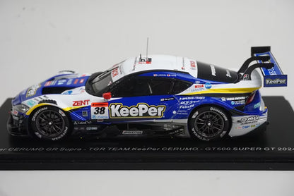 1:43 Spark SGT161 KeePer Celmo GR Supra TGR Team GT500 Super GT 2024 #38 Hiroaki Ishiura / Toshiki Oyu