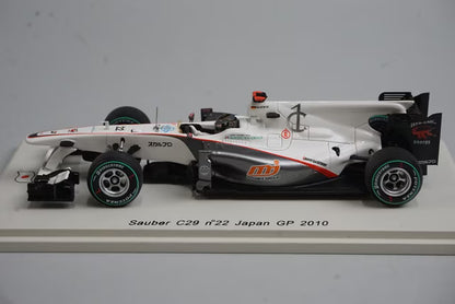 1:43 Spark SJ002 Sauber C29 Japanese GP 2010 #22 N. Heidfeld
