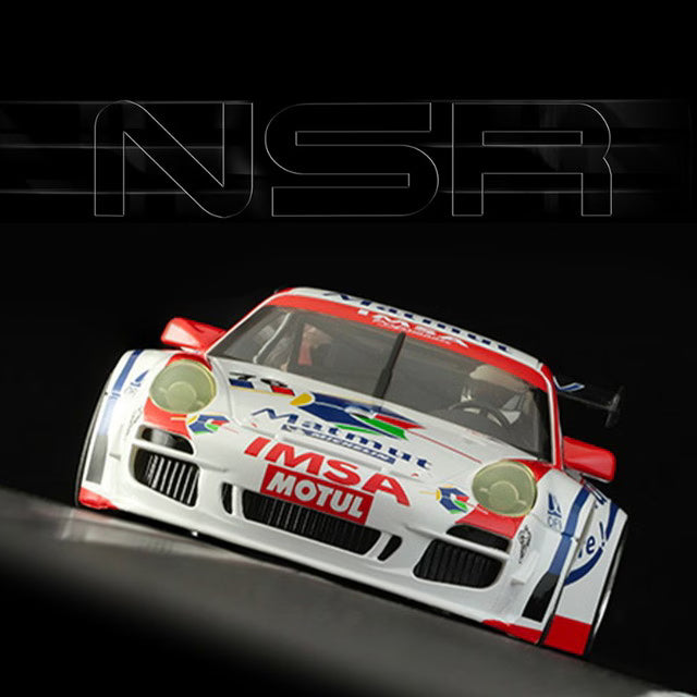 0035 NSR Slot Car Porsche 997 GT3 2007 Le Mans 24 Hours Matmut #76