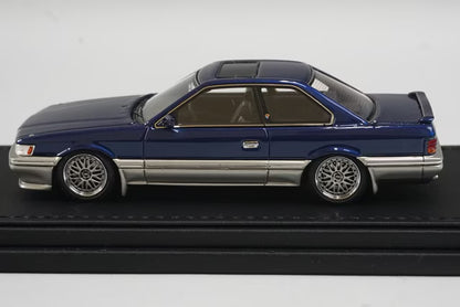 1:43 ignition model IG2215 Nissan Leopard 3.0 Ultima F31 Blue Silver model car