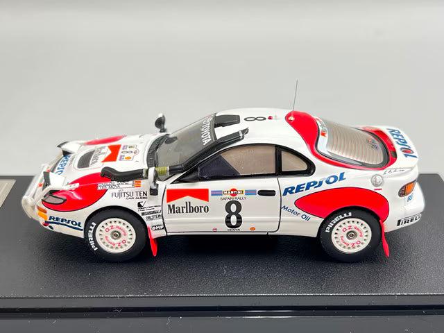 1:43 HPI 8004 Toyota Celica Turbo 4WD Safari 1992 #8 Marlboro specification